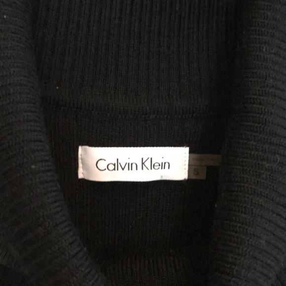 Calvin Klein Black Sweater Dress - S - Picture 5 of 9